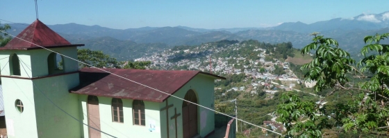 Huautla, entre montagnes et nuages